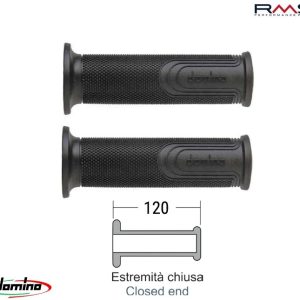 Set mansoane road-racing Domino Style - culoare: negru (lungime: 120 mm)