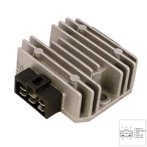 Regulator tensiune (releu incarcare) Yamaha GPD 125-150 A NMax (16-22) - XT 125 R/X (07-12) - YBR 125 ED (05-06) (DZE)