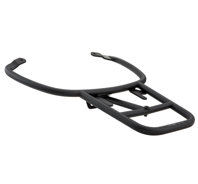 Portbagaj negru mat spate (pentru cutie bagaj) Vespa Primavera (13-) - Sprint (14-) 50-125-150cc - culoare: negru mat