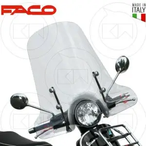 Parbriz mare (inalt) transparent (iarna) Vespa Granturismo - GT - GTS - GTS Touring - Super GTS 125-200-250-250-300cc