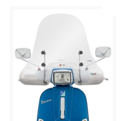 Parbriz mare transparent Vespa S 2T-4T 50-125-150cc