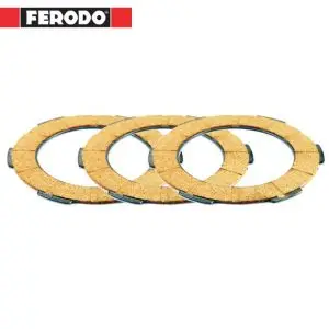 Set discuri ambreiaj Ferodo FCD0578 - Piaggio Ape P (80-85) - Ape TM P (85-89) - Vespa PK - PK XL - PX - Special 50-125cc (set 3 buc)