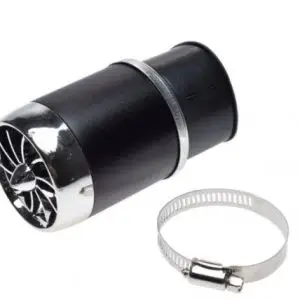 Filtru aer sport scuter 26mm-48mm (negru)