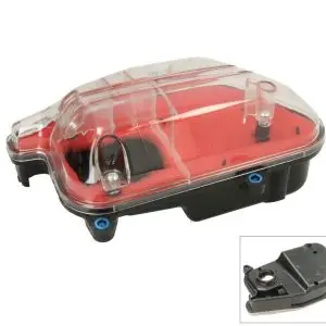 Filtru aer complet transparent MBK Booster – Booster Next Generation – Spirit - Yamaha BWS (Minarelli vertical) 2T 50cc