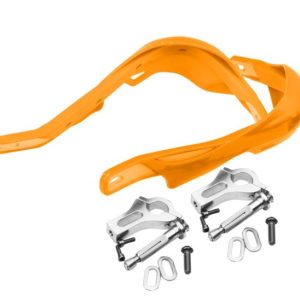 Set protectii maini (hand guard) enduro cu insertie aluminiu – culoare: portocaliu