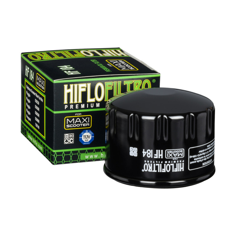 Lichidare: Filtru ulei Hiflofiltro HF184 - Aprilia Atlantic-Scarabeo 500cc - Gilera 500cc - Peugeot 400-500cc - Piaggio Beverly-X9-Xevo 400-500cc