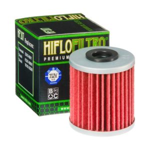 Filtru ulei Hiflofiltro HF207 - Kawasaki KX250 - Suzuki FL125 - RM-Z250 - RMX450 - Betamotor 250 Evo 4T - 250 Revo 4T - 300 Evo 4T