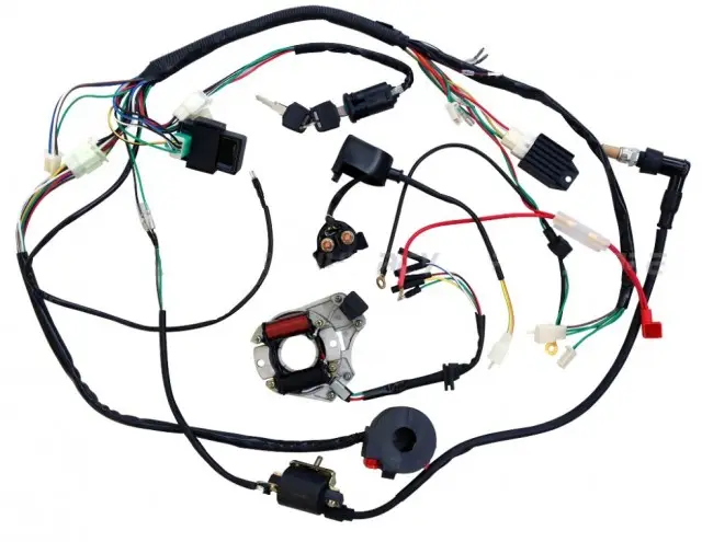 Instalatie electrica completa (ATV 110cc) 9 in 1 - imagine 3
