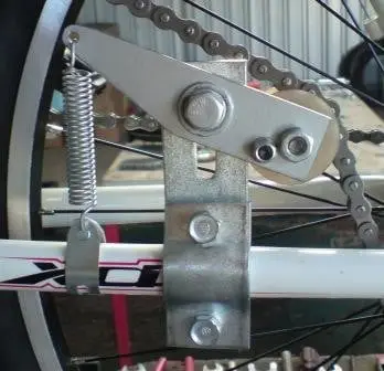 Intinzator lant bicicleta cu motor (cu arc) - imagine 2