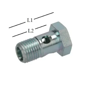 Holender (surub) furtun hidraulic frana M10x1 tip DIN 7623