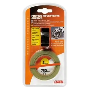 Dunga (banda) adeziva portocalie pentru roata (janta) cu adaptor (latime: 5 mm; lungime: 750 cm)