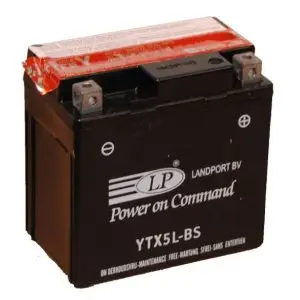 Baterie moto 12V 4AH (YTX5L-BS) AGM fara mentenanta (sigilata)