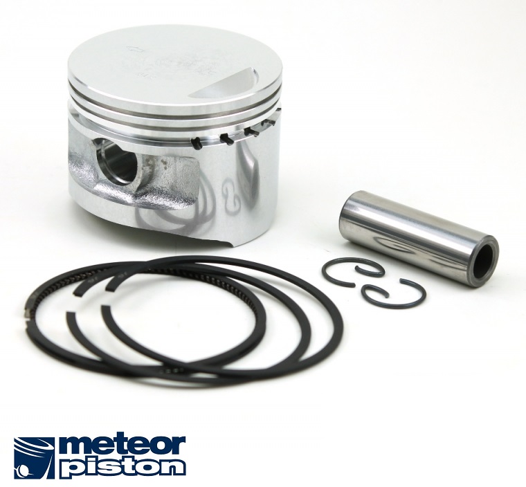 Piston Aprilia Mojito (99-01) - Italjet Torpedo - Piaggio Liberty - Sfera – Vespa ET4 (96-99) (2 supape) 4T AC 125cc D58.00 bolt 14