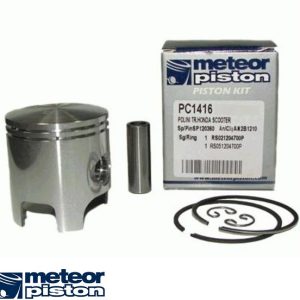Piston Daelim SJ - Honda Bali - SFX - SH - X8R - Kymco Dink - Grand Dink - Heroism - People - Top Boy (Polini) 2T 80cc D47.40 bolt 12