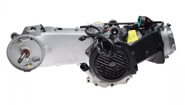Motor echipat scuter chinezesc 4T 150cc (lungime capac 45.5cm) - imagine 3