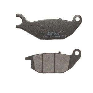 Lichidare: Set placute frana eco friction-EF, 107,2x91,7-107,2x10mm fits: HONDA CBR, XL 125 2001-2012