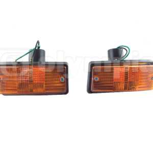 Set semnalizare fata portocalii Vespa P - Vespa PX 80 E - PX 100 E - PX 125 E - PX 150 E - PX 200 E