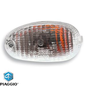 Semnalizare fata dreapta transparenta originala Piaggio Typhoon (04-) 2T AC 50cc