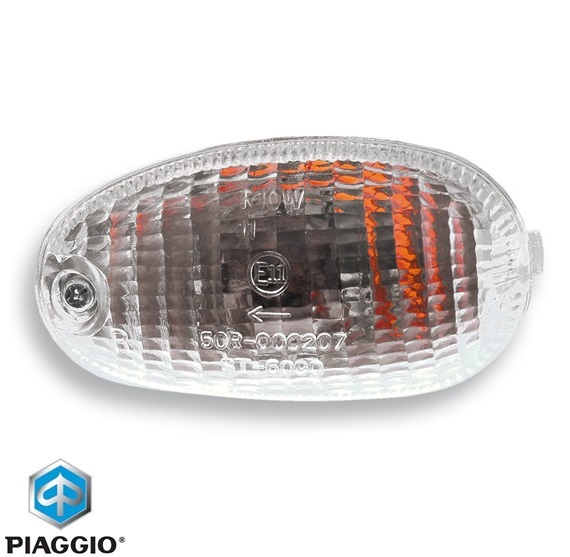 Semnalizare fata dreapta transparenta originala Piaggio Typhoon (04-) 2T AC 50cc