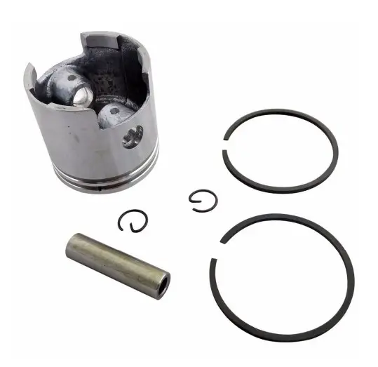 Piston kit motor bicicleta 80cc (47mm bolt 10mm) - imagine 2