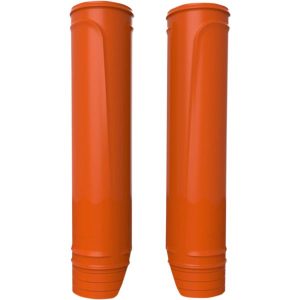 Set protectii furca fata (partea superioara) motociclete cross – enduro Polisport – culoare: portocaliu