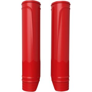 Set protectii furca fata (partea superioara) motociclete cross – enduro Polisport – culoare: rosu
