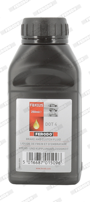 Lichidare: Lichid de frana DOT4 (0.25L) [uscat: 249°C. umed: 158°C SAE 1350. ISO/DIN 4925 - imagine 3