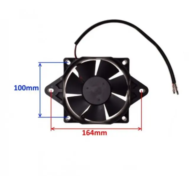 Radiator ATV 200cc cu ventilator - imagine 5