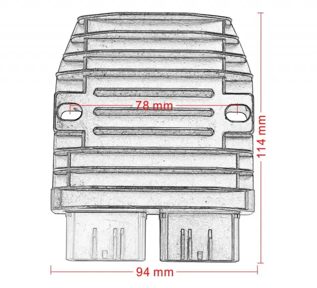 Regulator tensiune ATV Cf Moto, Beneli - imagine 4
