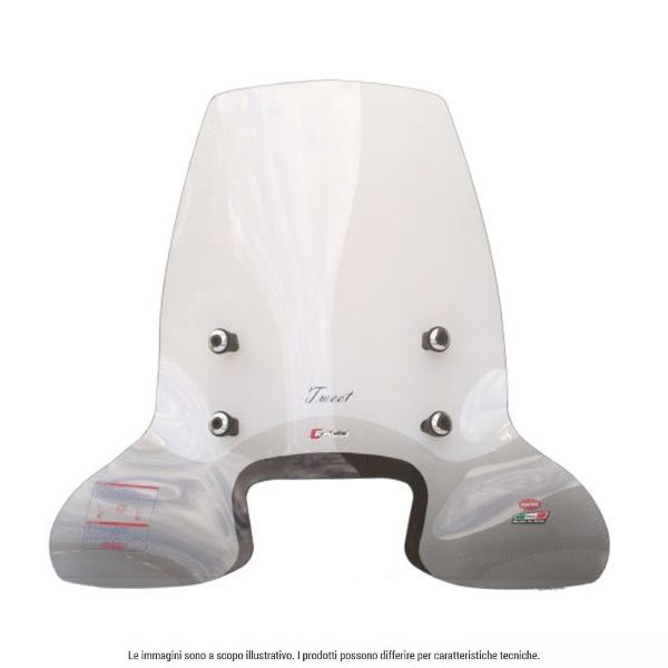 Parbriz mare transparent Piaggio Liberty 50 ie IGET 3V (16-22) 4T AC 50cc - Liberty ie IGET 3V ABS (16-22) 4T AC 125-150cc
