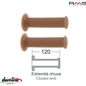 Set mansoane Cafe Racer - culoare: maro (lungime: 120 mm)