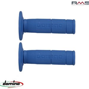 Set mansoane cross - enduro Domino - culoare: albastru (lungime: 118 mm)