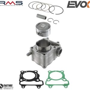 Set motor (kit cilindru) Honda Chiocciola (00-) - Dylan (03-06) - Pantheon 4T (03-05) - PS - SH (01-08) 4T LC 125cc D52.40 bolt 14 (EVOK)