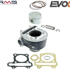 Set motor (kit cilindru) scuter GY6-150 4T - China scooters - Kymco Agility R16 (04-) - Jinlun - Jonway 4T AC 150cc D57.40 bolt 15 (EVOK)