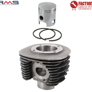 Set motor Piaggio Ape Car - Ape TM P602 (82-83) - Ape TM P703 (84-16) 2T AC 220cc diametru 69 mm bolt 18 - calitate OEM (RMS)