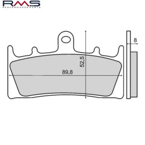 Lichidare: Set placute frana Kawasaki ZRX 400-1200 - ZX Ninja 600-1200 - ZR - ZRX 1100-1200 - Suzuki GS - GSF - GSX R Hayabusa 750-1300