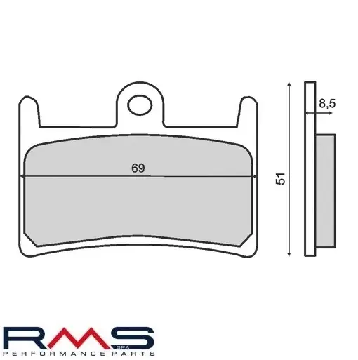 Set placute frana - Suzuki GSXR 400 - Yamaha FZR - TZR 250 - T-Max 500 - FZ6 - FZS - YZF 600 - TDM - FZ1 1000 - YZF 1000