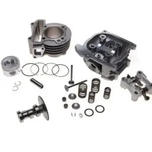 Set motor + chiulasa scuter 4T 80cc GY6