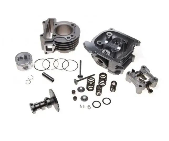 Set motor + chiulasa scuter 4T 80cc GY6