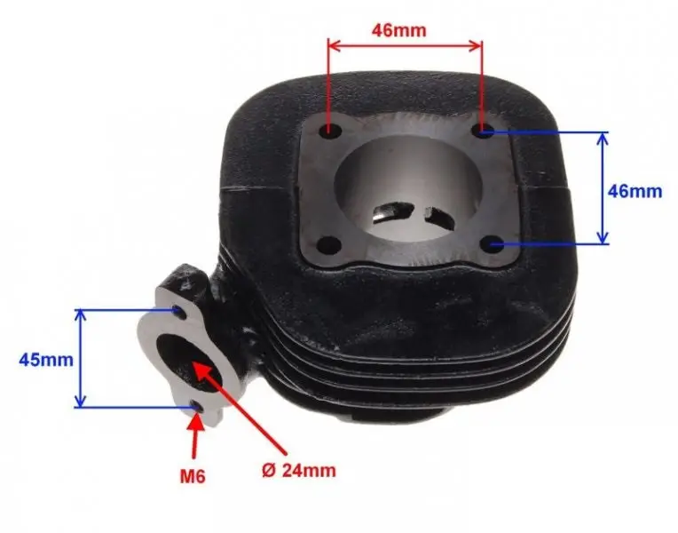 Set motor scuter 2T 50cc KINROAD - imagine 2