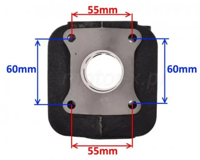 Set motor scuter 2T 80cc Kymco (cu muzicuta pe cilindru) AC - imagine 3