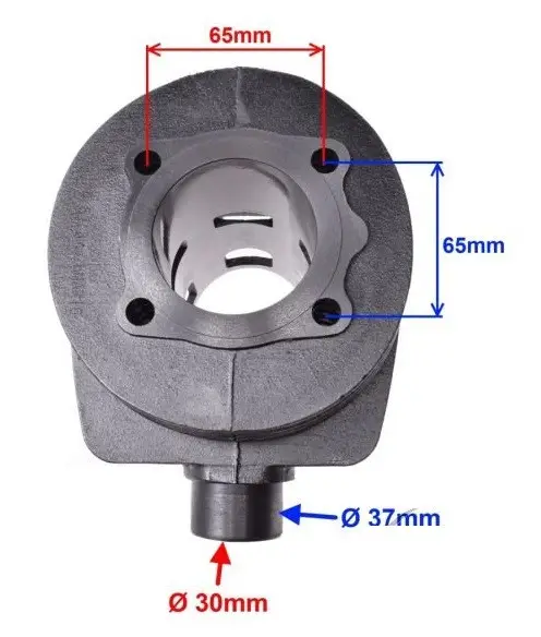 Set motor scuter Vespa 150cc (57.8mm Ø 15mm) - imagine 2