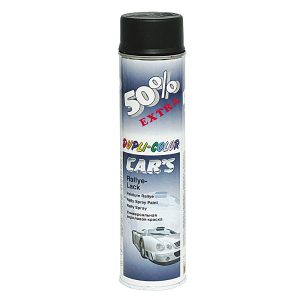 Spray auto negru MAT Duplicolor 600ml