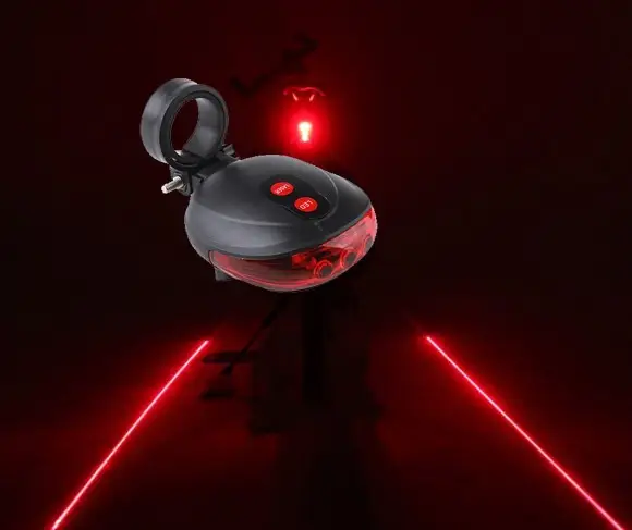 Stop bicicleta cu proiectie laser - imagine 4