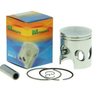 Piston Aprilia Mojito - Gilera - Piaggio Free - Liberty - NRG - Typhoon - Vespa ET2 - LX AC 2T 70cc D48.50 mm bolt 12 (Top - Asso Werke)
