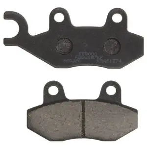 Lichidare: FERODO SET PLACUTE (FT3021) eco friction-EF, 96,8x76,5-96,8x8,8mm fits: HONDA NSR; KYMCO ACTIVE, AGILITY, BET&WIN, CK, DINK, EGO 50-250 1992-2019