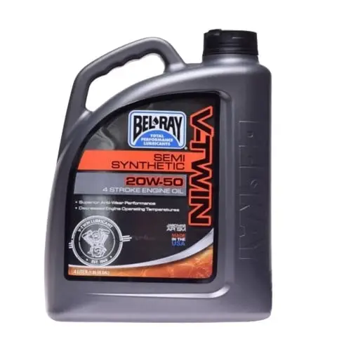 Ulei Bel-Ray V-TWIN Semi Synthetic 20W-50 4L(pentru motoare 4T)