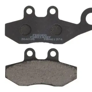 Lichidare: FERODO SET PLACUTE FRANA eco friction-EF, 97,1x77,2-97,1x9mm fits: APRILIA SPORTCITY, SR; GILERA NEXUS, RUNNER 50-300 2000-2015