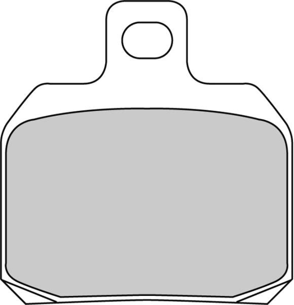 Lichidare: Placute frana 51x54x7,5mm APRILIA ETV, RS, RSV, SL, TUONO; BENELLI BN, TNT, TORNADO, TREK 50-1225 1997 - imagine 2