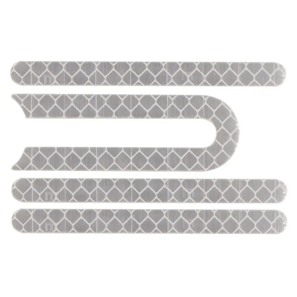 Set 4 stickere reflectorizante trotineta Xiaomi (gri)